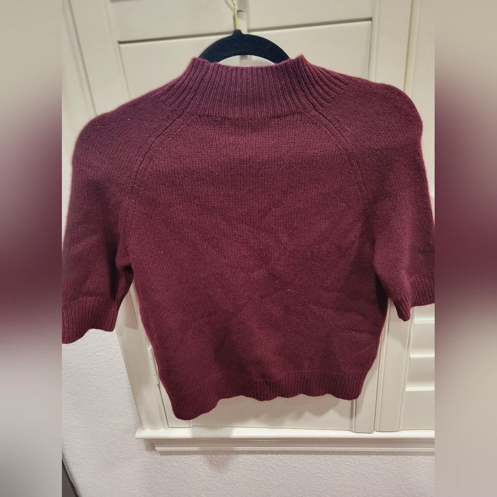 Theory Cashmere Mock Neck Top